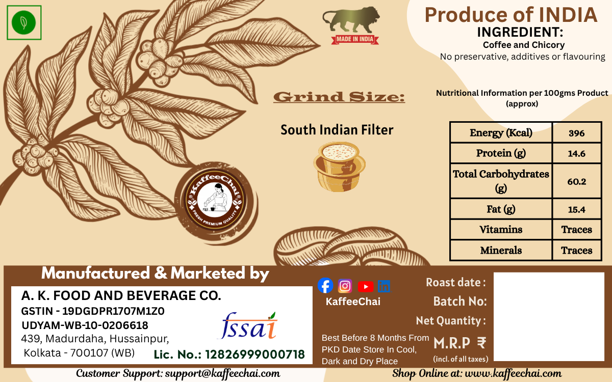KaffeeChai Filter Coffee